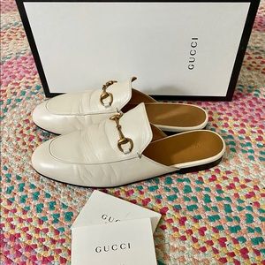 Gucci Mule mystic white